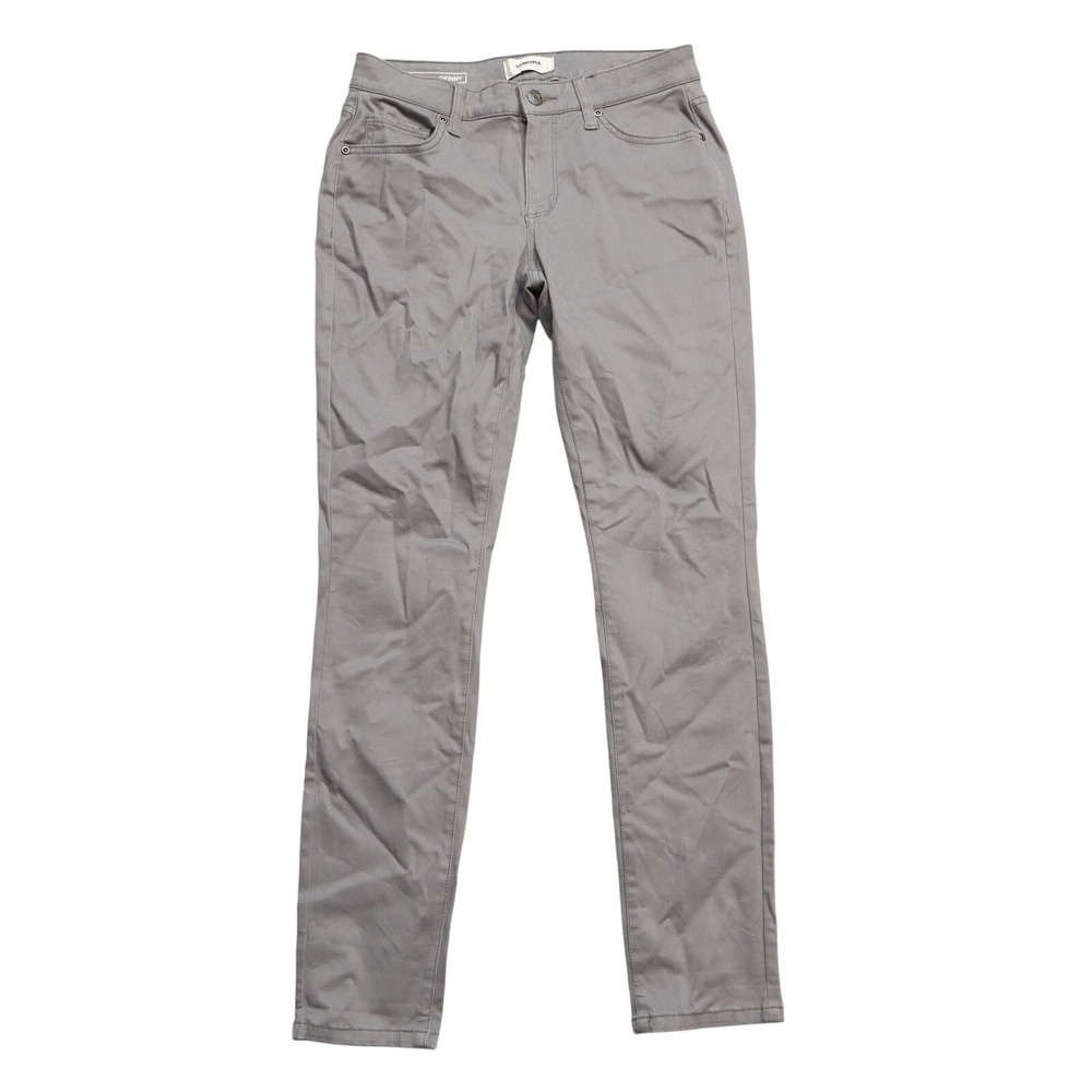 Sonoma Gray Skinny Colorful Formal Business Casual Slim Office Cotton Pants 4